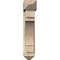 Ekena Millwork Merced Arts and Crafts Rough Sawn Bracket w/ Offset Brace, Douglas Fir, 8"W x 32"D x 40"H BKT0806X32X40MRC03RDF - alternate 3